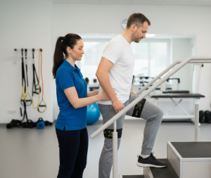 BFR Physiotherapie: Schnelle Reha nach Bänderriss